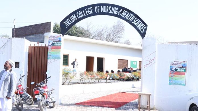 Jhelum College of Nursing & Health Sciences, Jhelum Punjab, Pakistan