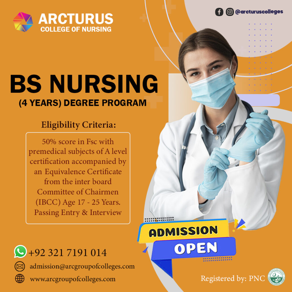 Nursing Admissions in Arcturus College