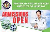 ADMISSIONS OPEN IN ADVANCED HEALTH SCIENCES INSTITUTE OF NURSING 2023