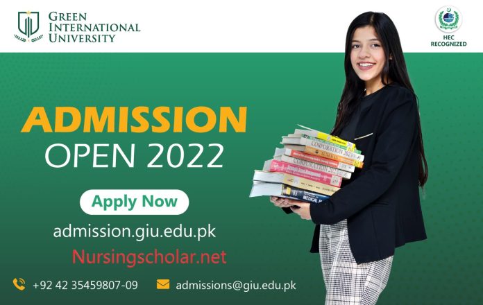 the green international university admission 2022