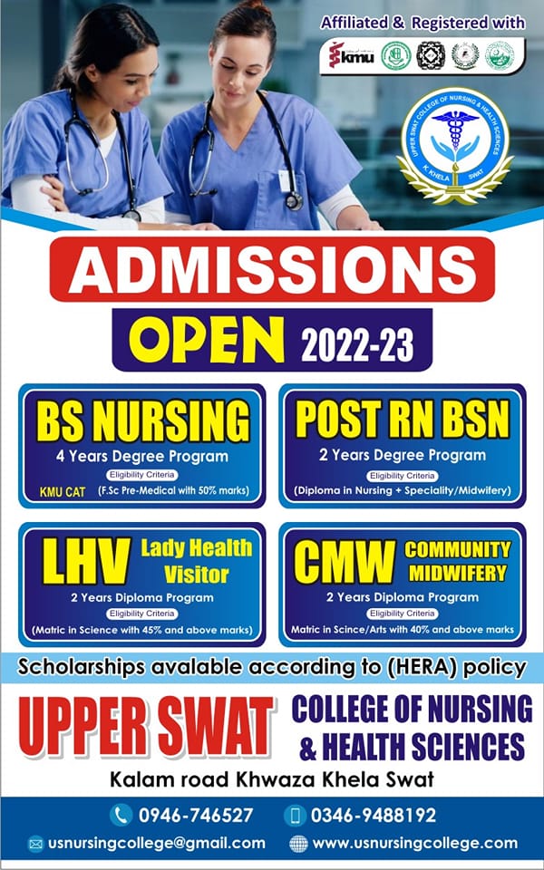 Admissions Open in US College of Nursing