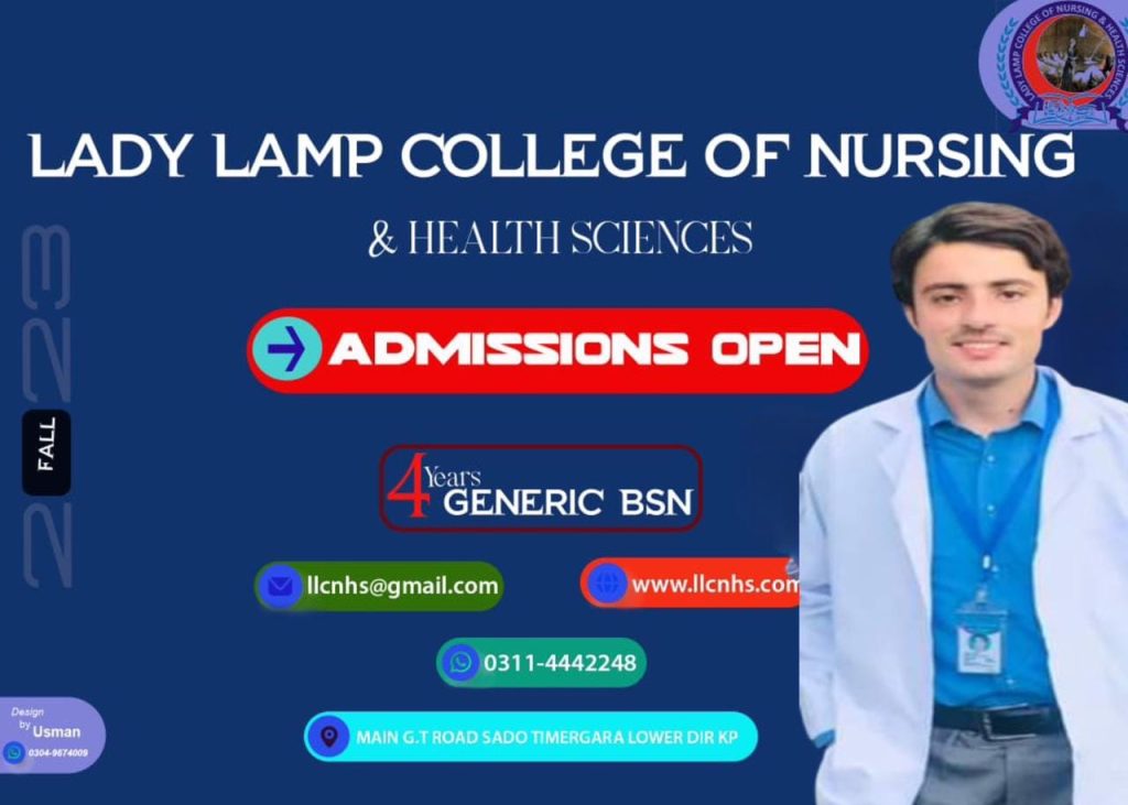 Admissions Open in Lady Lamp College of Nursing Health Sciences