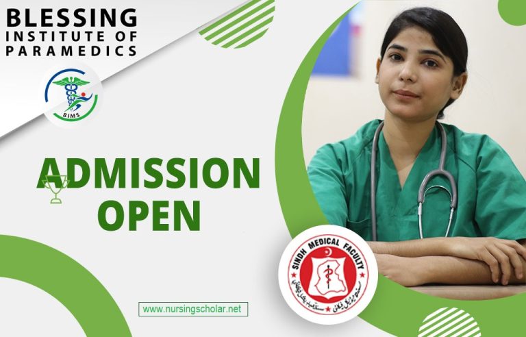 Blessing Institute of Nursing & Paramedics Admissions 2023 |Karachi|