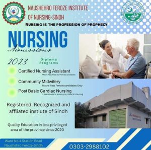 Naushehro Feroze institute of Nursing Admission
