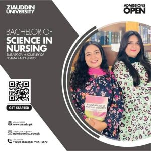 Admission Open in Ziauddin College of Nursing 2023