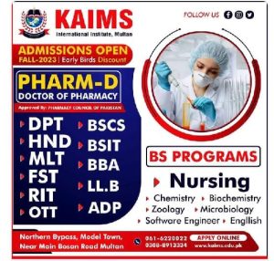 Admissions open 2023