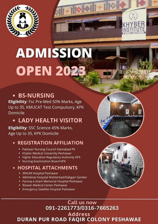 Khyber Institute of Nursing and Health Science 2024