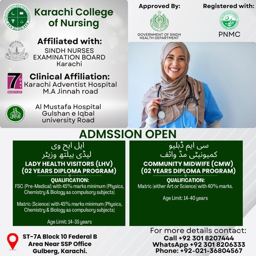 nursing course in karachi