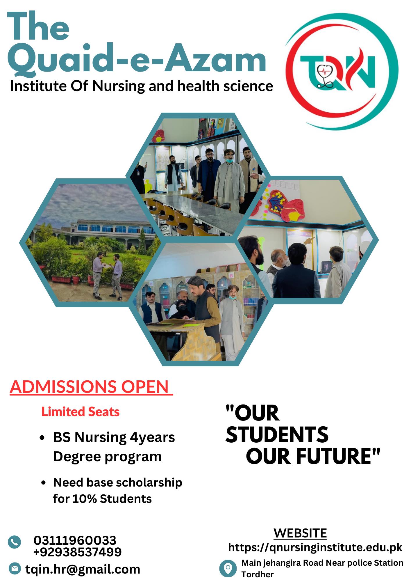 Admissions Open in Swabi College of Nursing and Health Sciences, BSN,LHV, CMW
