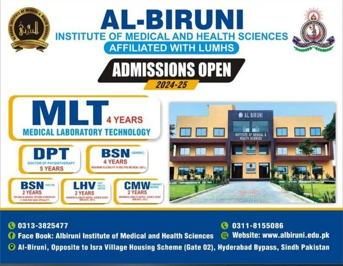Admissions Open in Al Biruni College of Nursing Hyderabad 2025