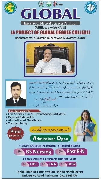Global Institute Of Medical Sciences GIMS Peshawar Admission 2025